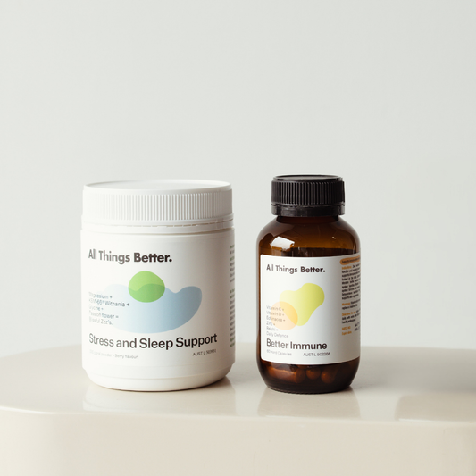 Stress & Sleep Support + Better Immune