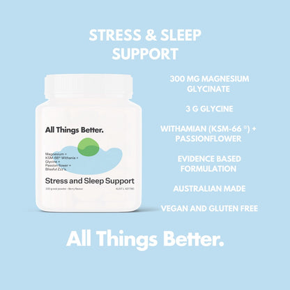 Stress and Sleep Support