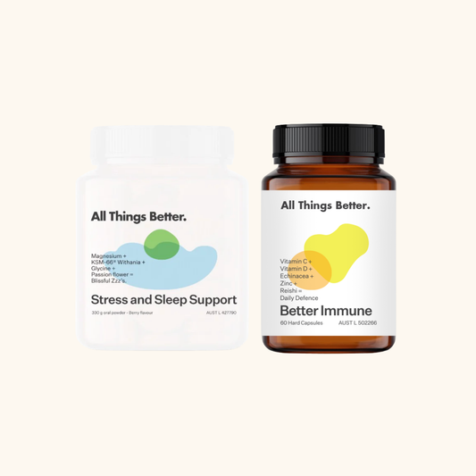 Stress & Sleep Support + Better Immune